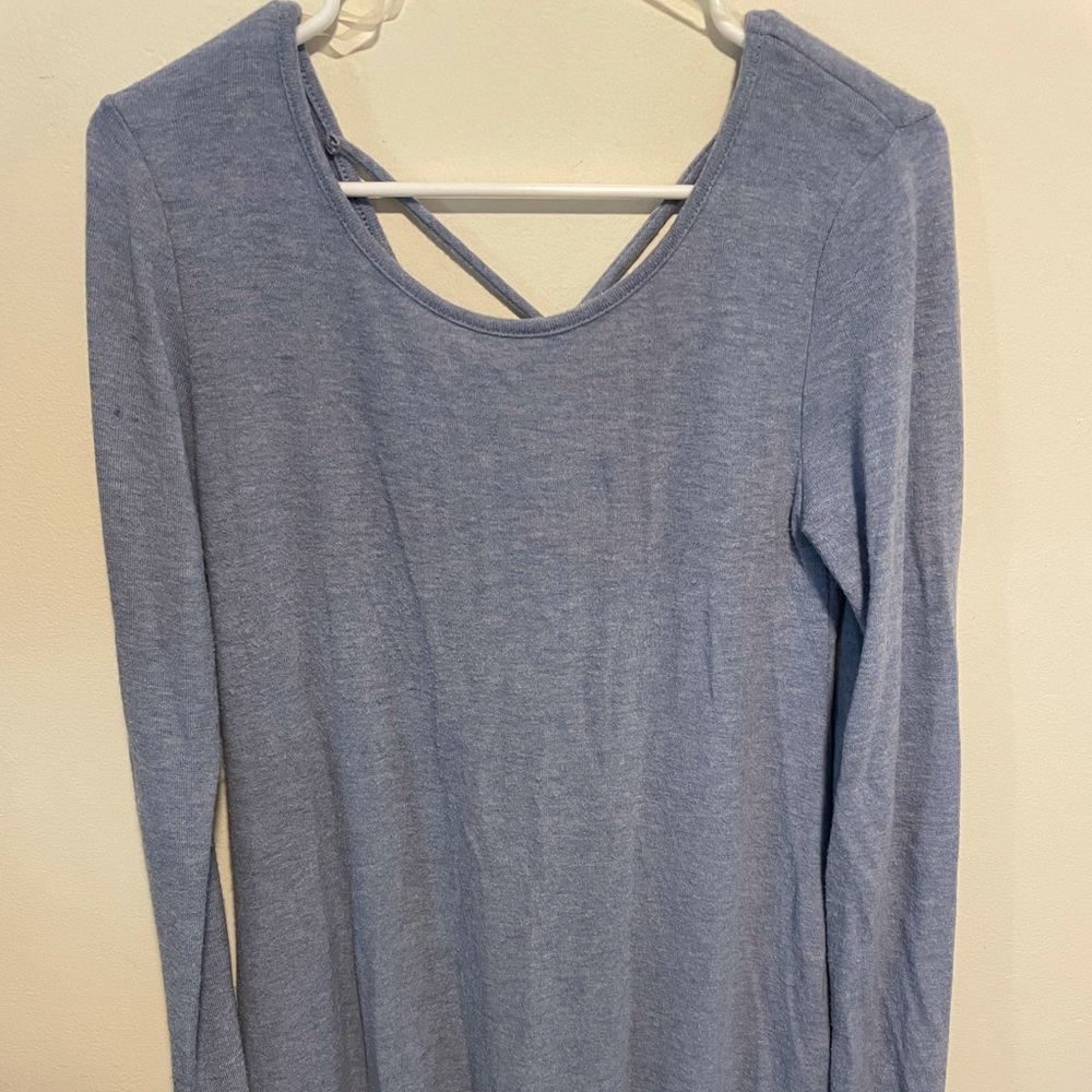Francesca Long Sleeve Light Purple Dress